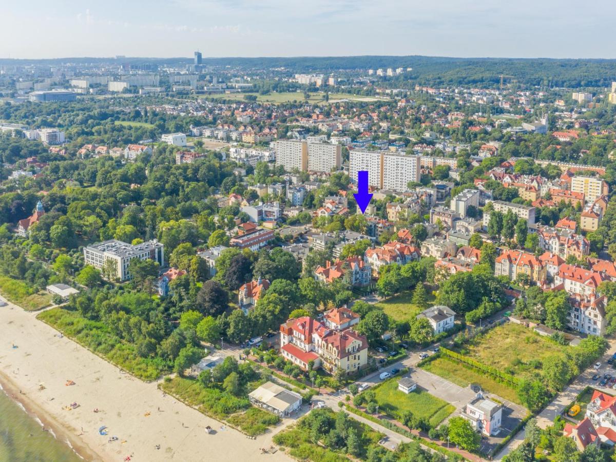 Sopot Grunwaldzka - Parkowa Blisko Plazy Apartment Exterior photo